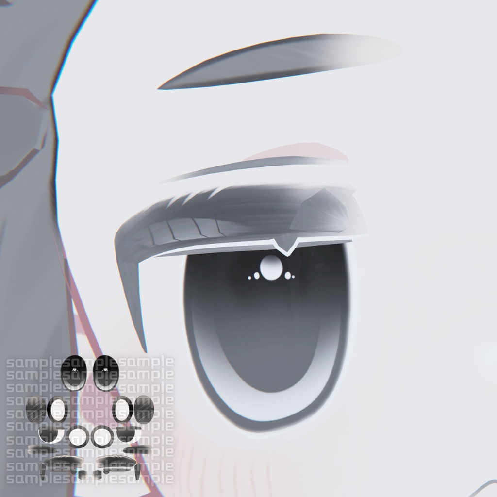 【Kipfel/キプフェル】monotoneEye&MakeTexture