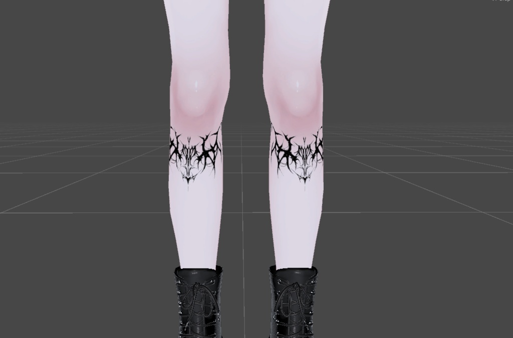 【MUMUS対応】 knees_tattoo