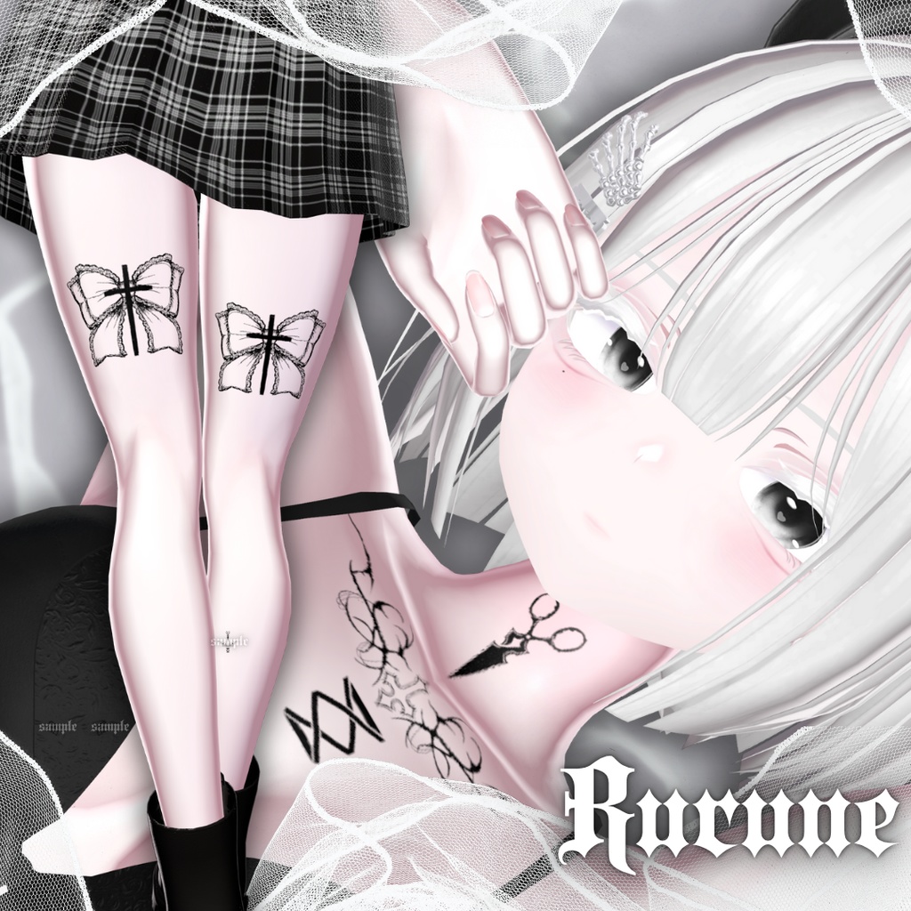 【Shinra.Rurune.Luve対応】Tattoo_set
