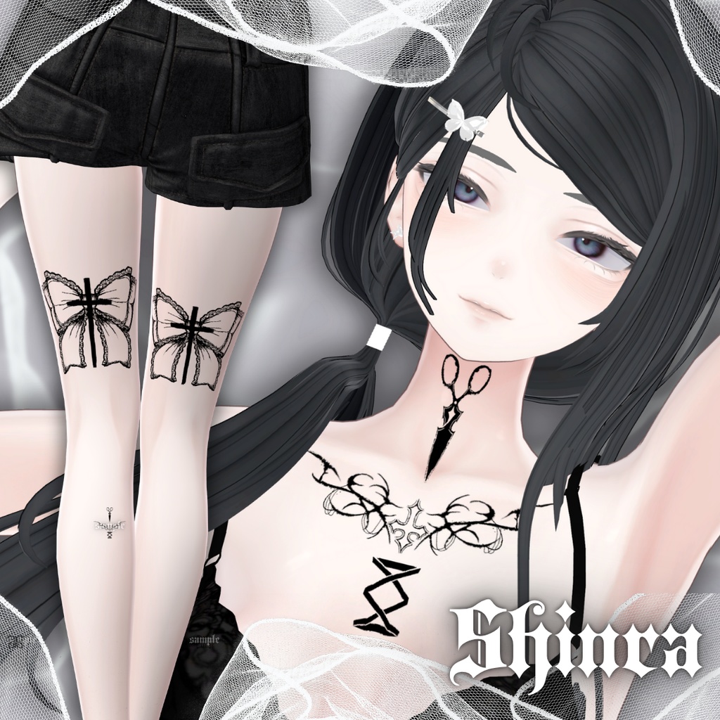 【Shinra.Rurune.Luve対応】Tattoo_set