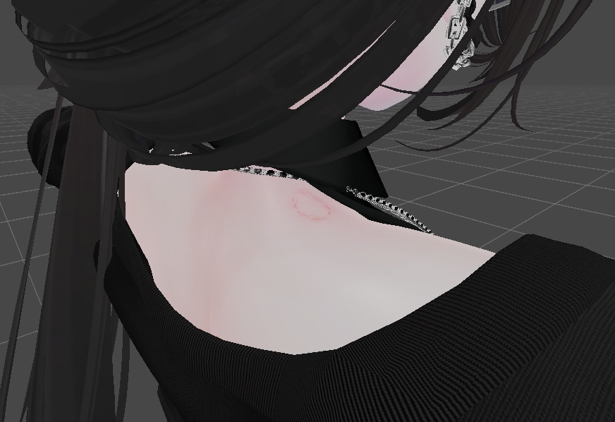 【ルルネ対応】噛み跡テクスチャ