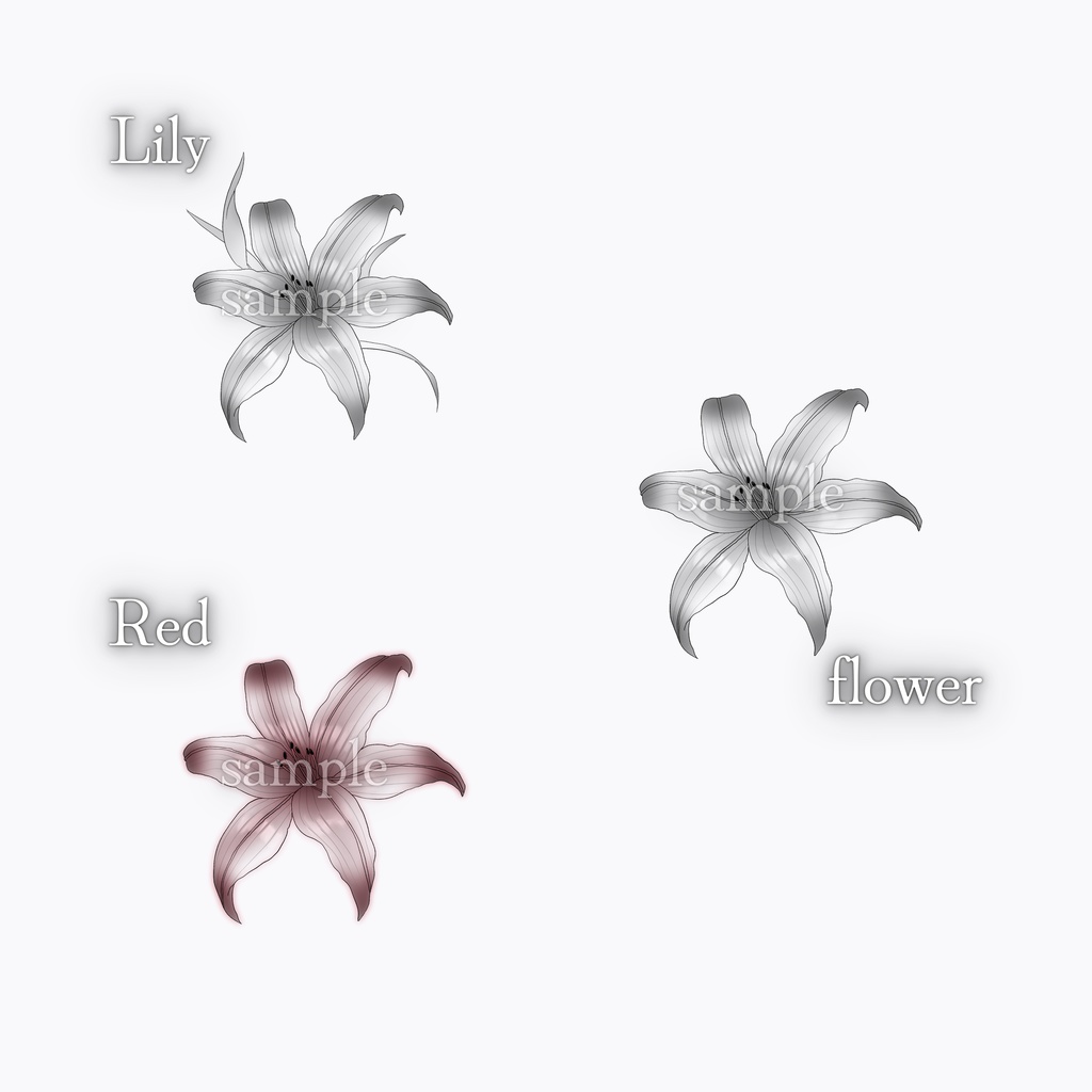 Lily Tattoo Texture_2