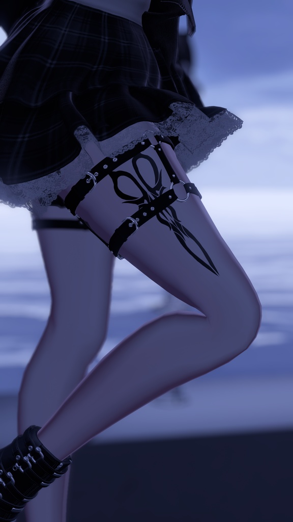 scissors tattoo