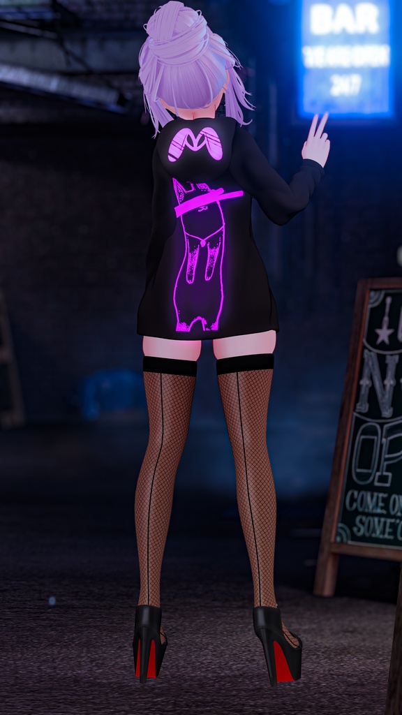 【☆FE☆】After Dark Hoodie【8アバター対応】