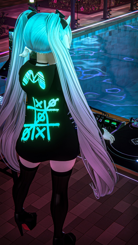 【☆FE☆】After Dark Hoodie【8アバター対応】