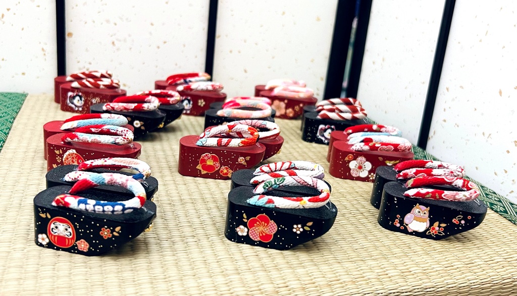 kumakoサイズ 昭和レトロ着物 雛熊遊祭 春日ピクニックver.(ぽっくり付き)