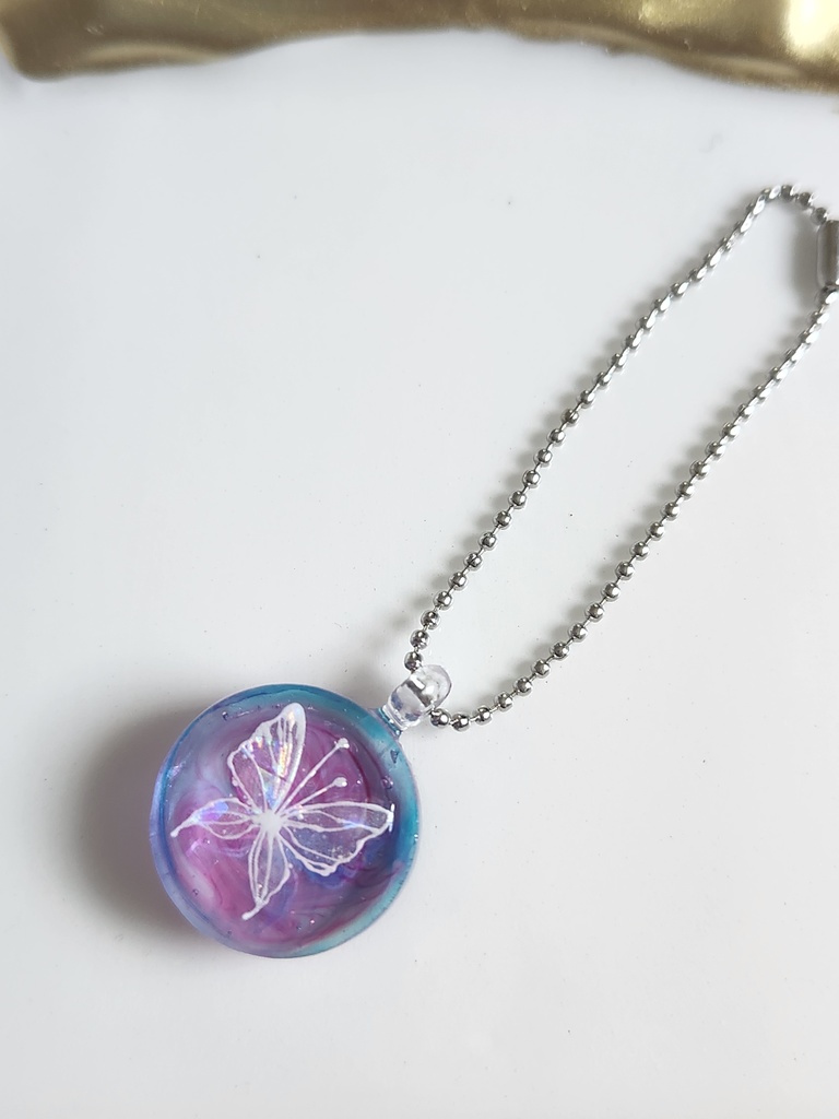 蝶々 キーホルダー