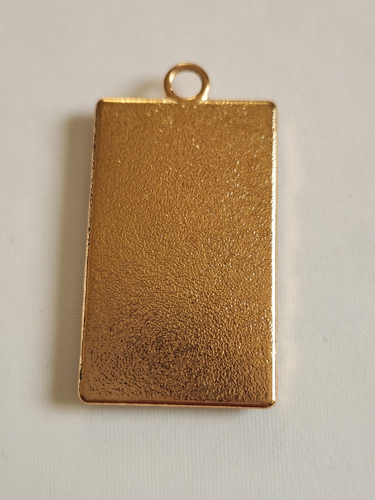 満月と十字架 ペンダントトップ