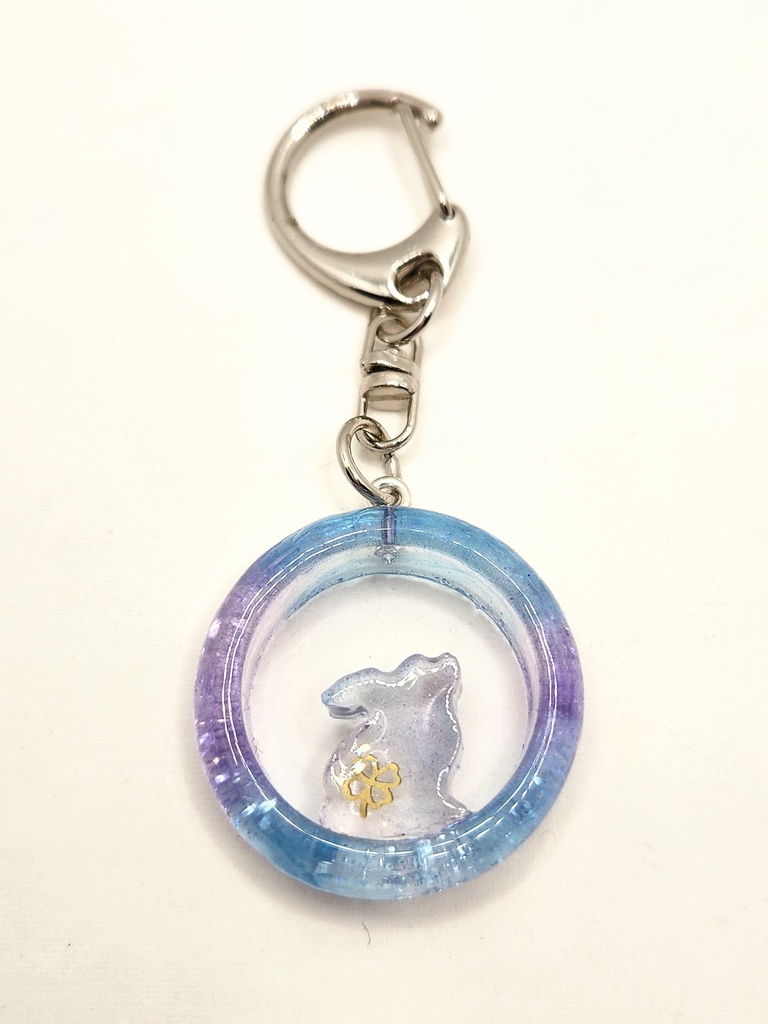 うさぎ キーホルダー レジン
