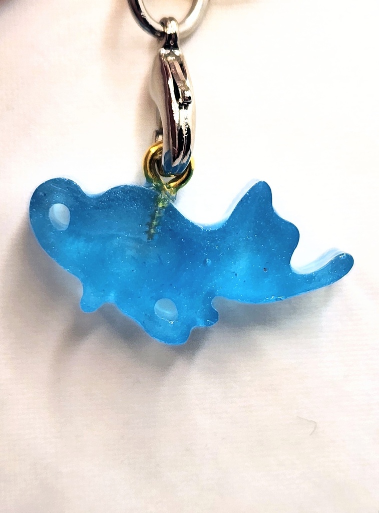 レジン 青い猫 アンブレラマーカー
