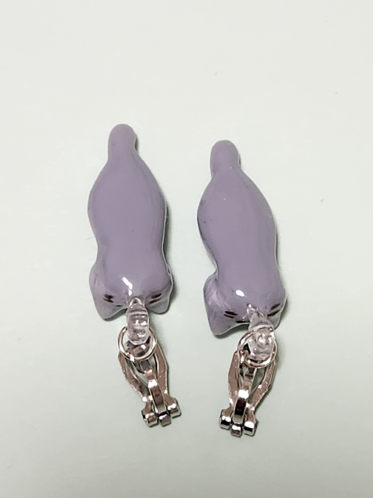 レジン 猫 イヤーアクセサリー