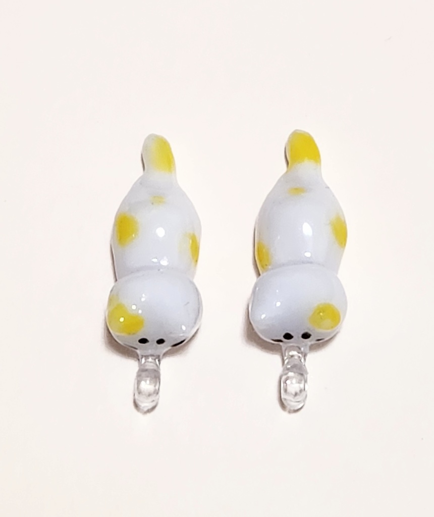 レジン 猫 イヤーアクセサリー