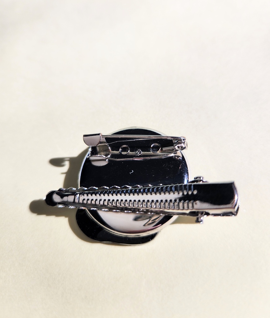 レジン 猫 コサージュピン