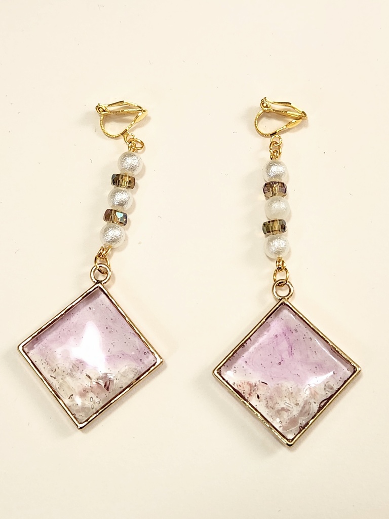 レジン イヤリング