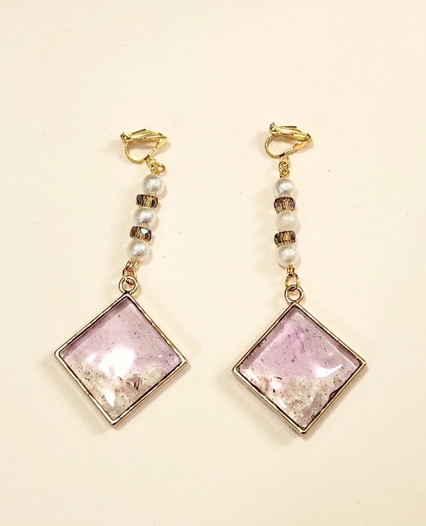 レジン イヤリング