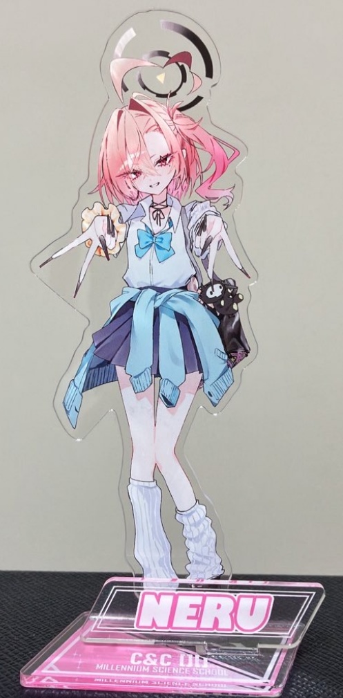 【受注生産】美甘ネル(ギャル) フレーム付きアクリルスタンド+おまけステッカー(受注期間11/9~11/23)