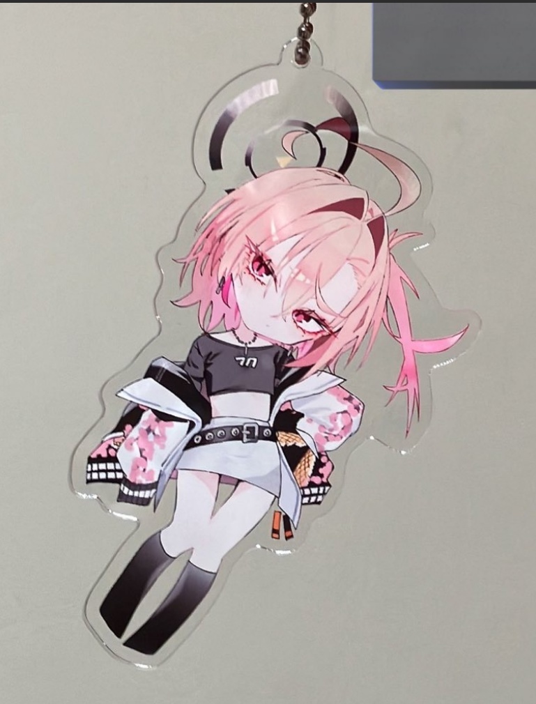 【受注生産】美甘ネル(ギャル) フレーム付きアクリルスタンド+おまけステッカー(受注期間11/9~11/23)