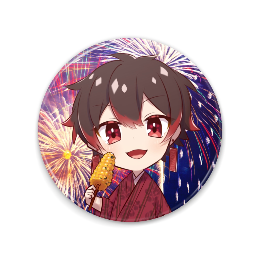夏祭り缶ミラー