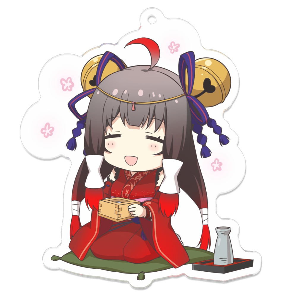 ちびすずめアクリルキーホルダー