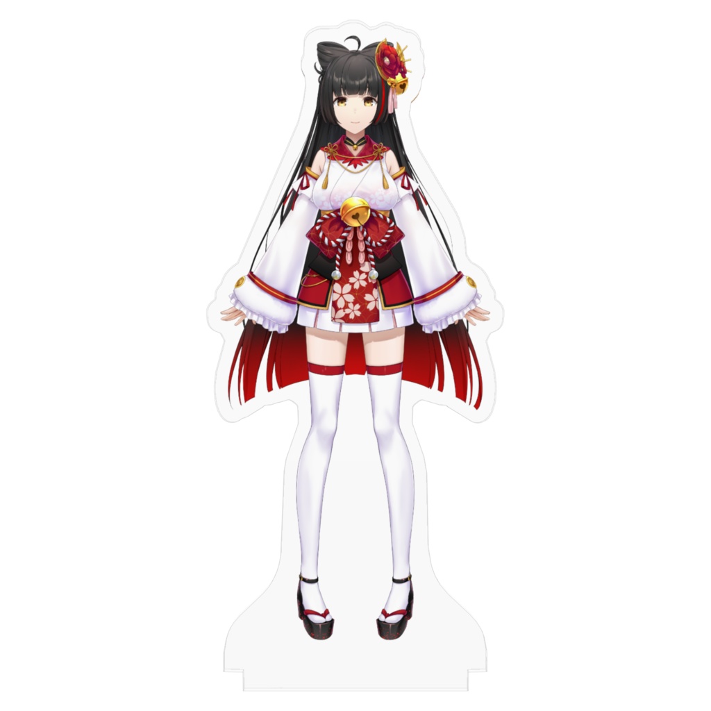 御神楽すずめ新衣装アクリルフィギュア