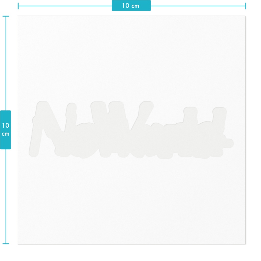 NoWorld ステッカー │ LOGO