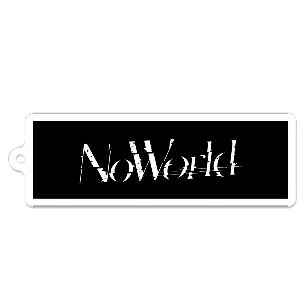 NoWorld アクリルキーホルダー │ LOGO