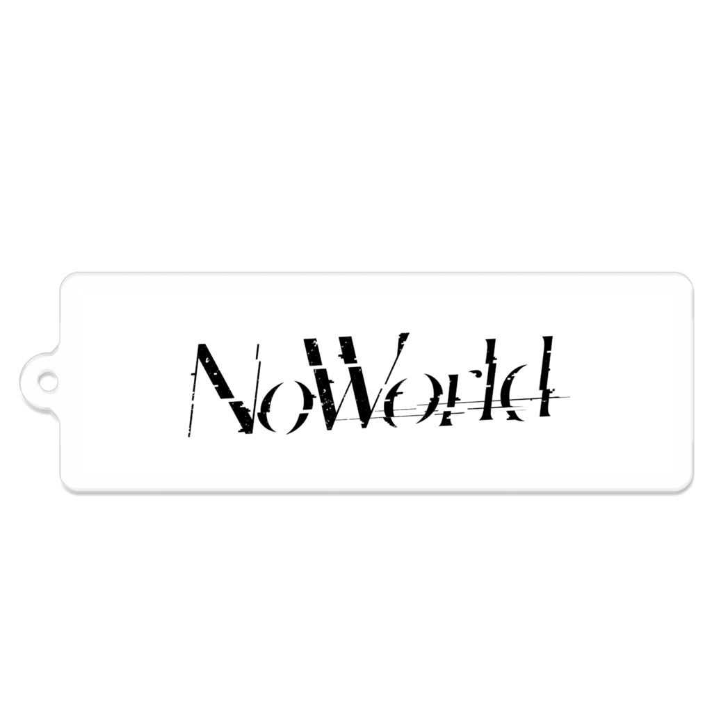NoWorld アクリルキーホルダー │ LOGO