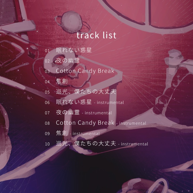 【CDプレス】ぼくたちはいずれ。1st EP 「Draw Edge」