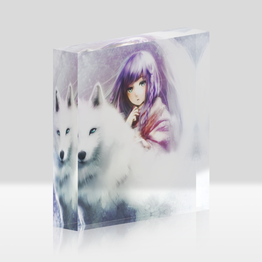 オオカミと少女