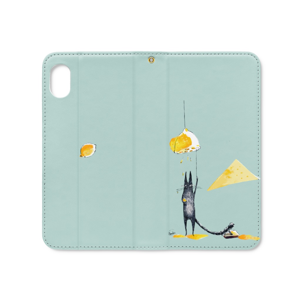 ﾈｺﾁｬﾝ−レモン　iPhoneケース