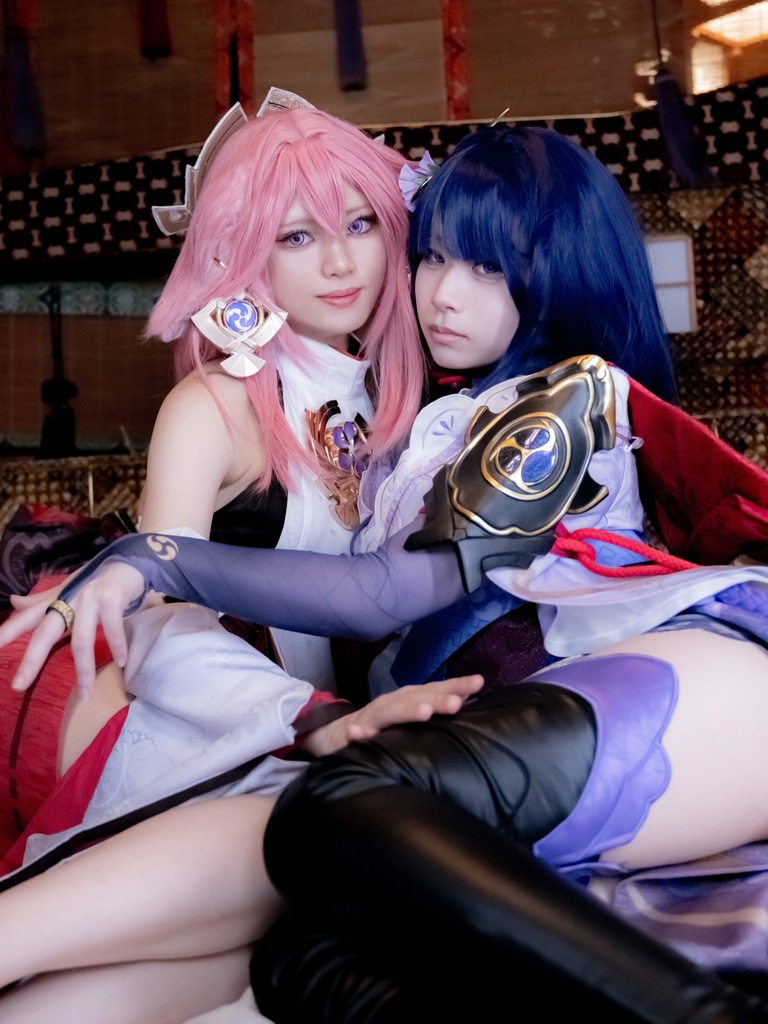 【C107】MiraXraru合同ブロマイド【原神コスプレブロマイド】