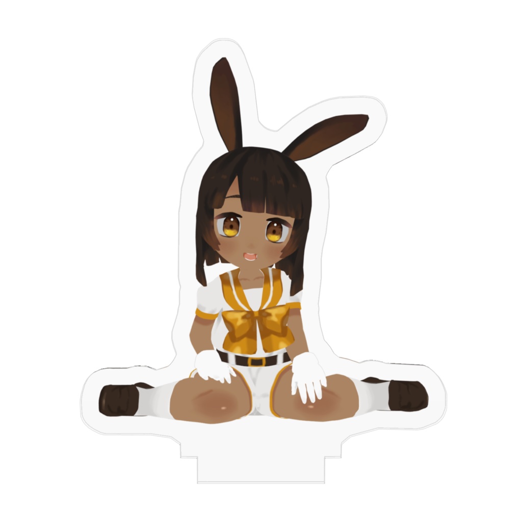 ちっちゃい橙アクリルフィギュア