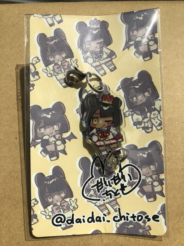 橙ちとせつながるアクリルチャーム【全5種】