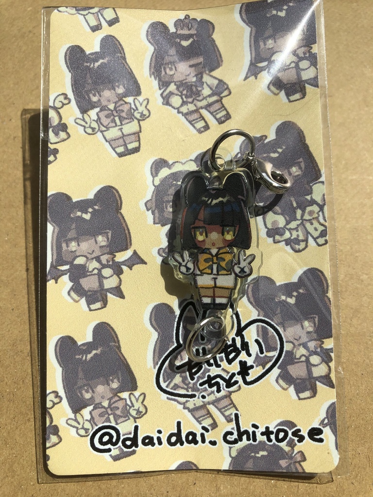 橙ちとせつながるアクリルチャーム【全5種】