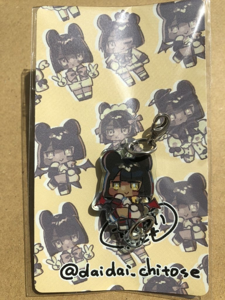 橙ちとせつながるアクリルチャーム【全5種】