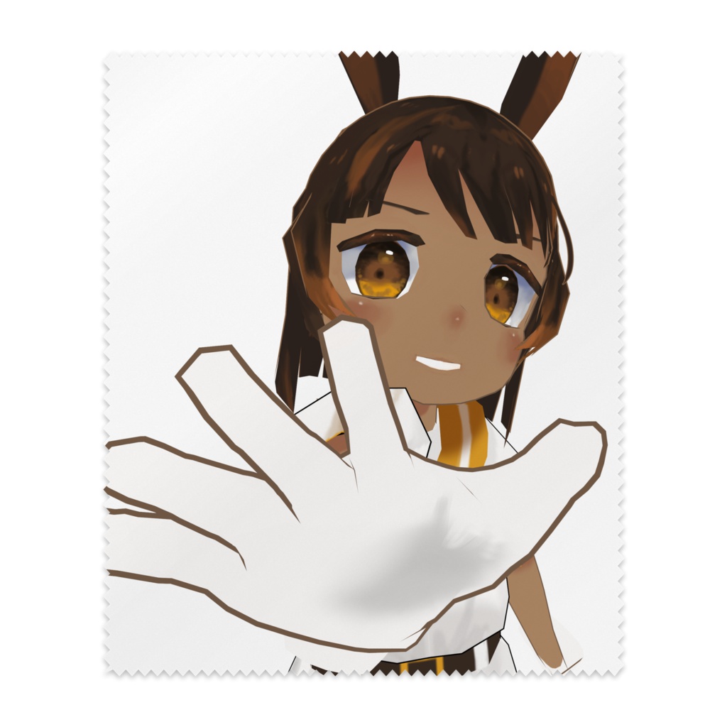 橙ちとせ メガネ拭き