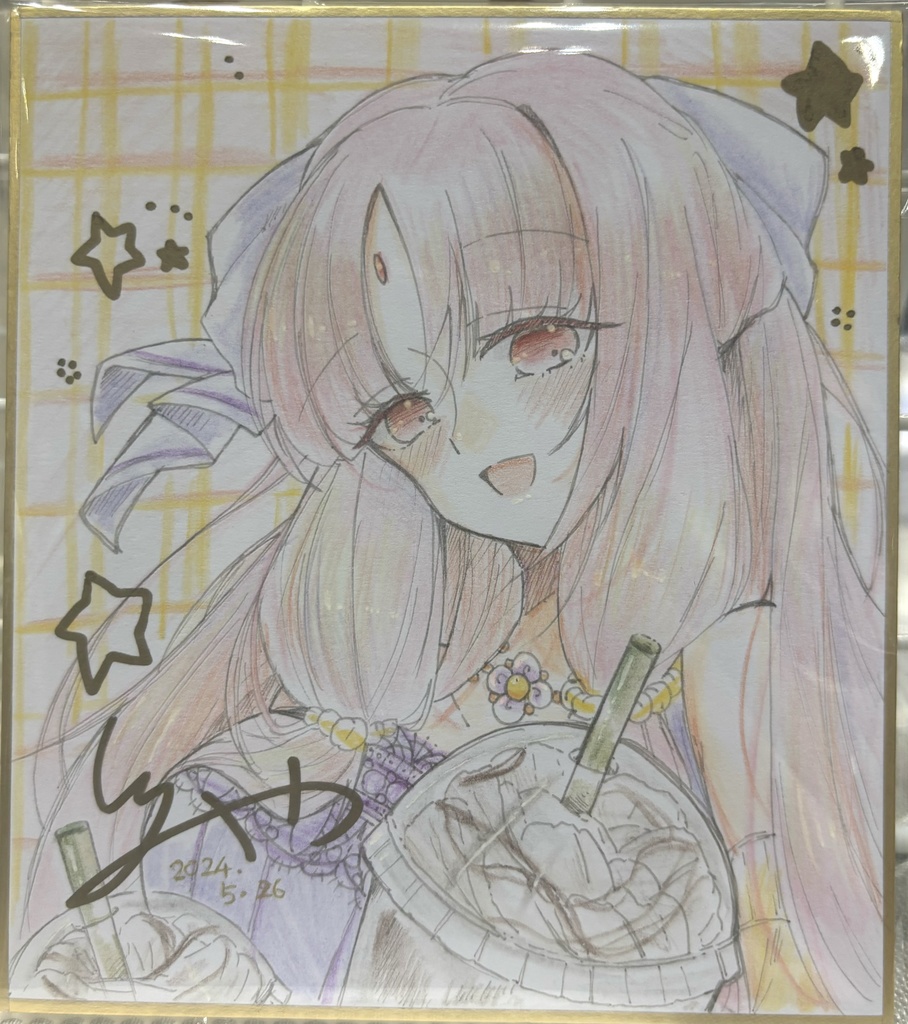 原画色紙・フォリ(デート)
