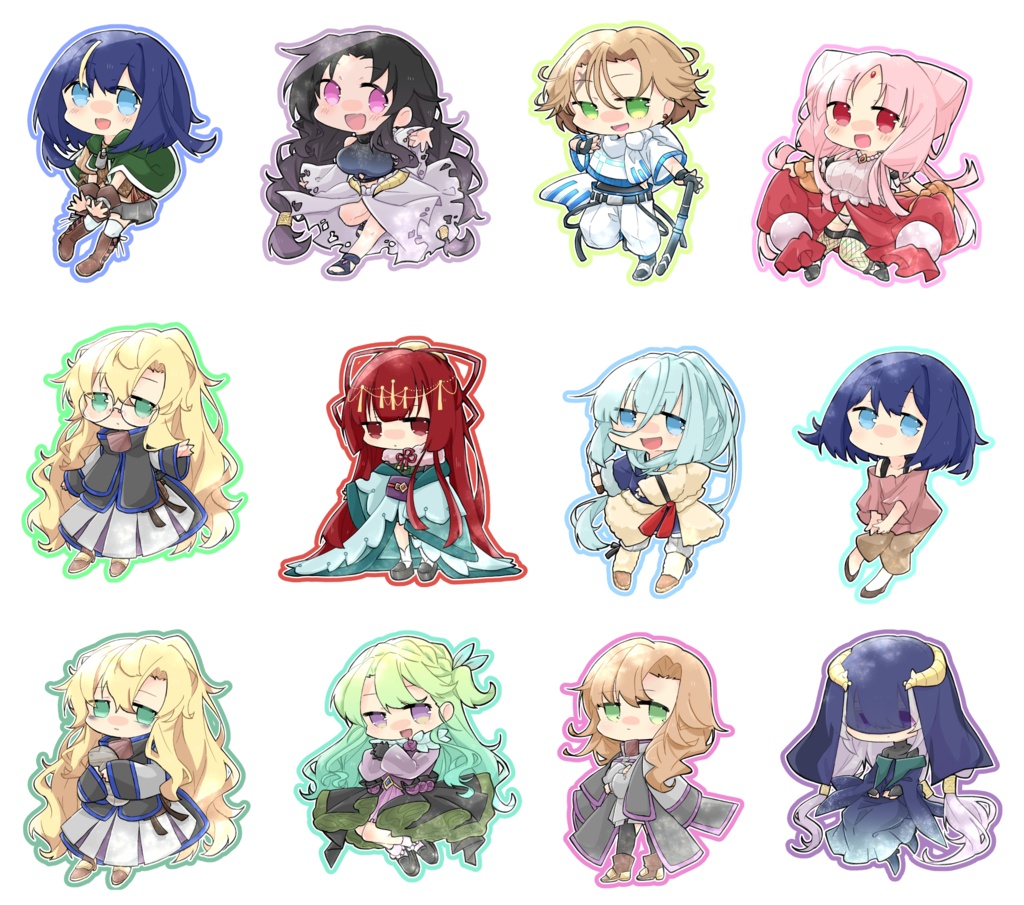 【クロノス・クオリア】シールセットA