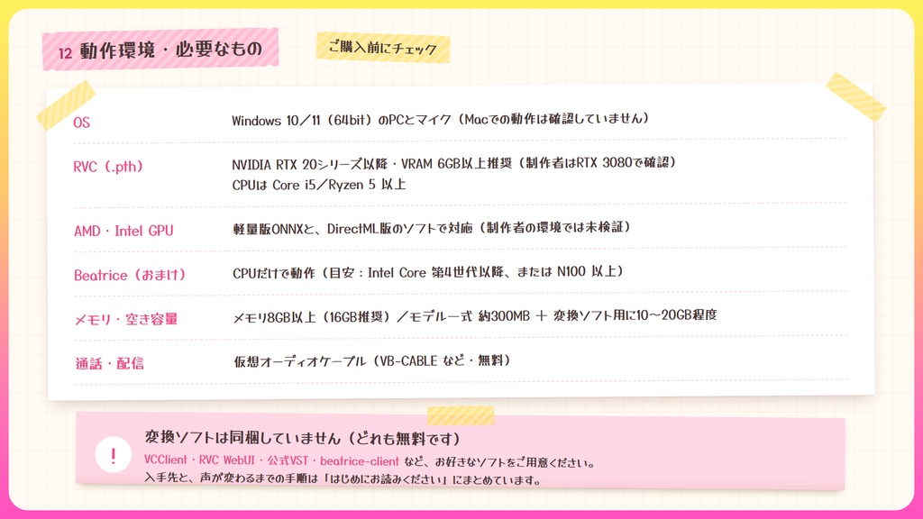 【RVC学習済みモデル】とにかく明るいギャルボ!『めろ』 / 🎤会話・歌唱・ささやきを全部学習、ずっと使えるRVC / Beatrice V2・ONNX同梱 / 🌍EN・ESP・中文・한국어