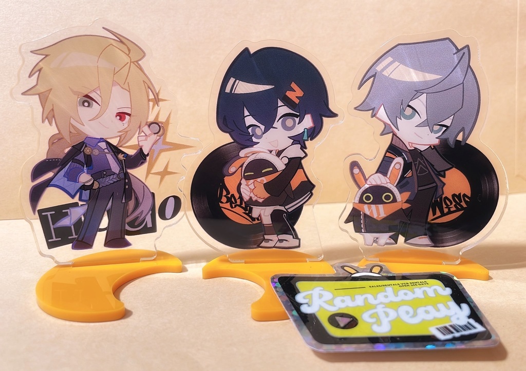 ZZZちびアクスタ6種(ステッカー付)