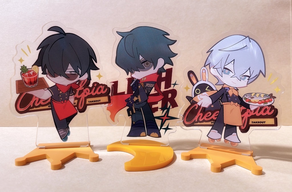 ZZZちびアクスタ6種(ステッカー付)