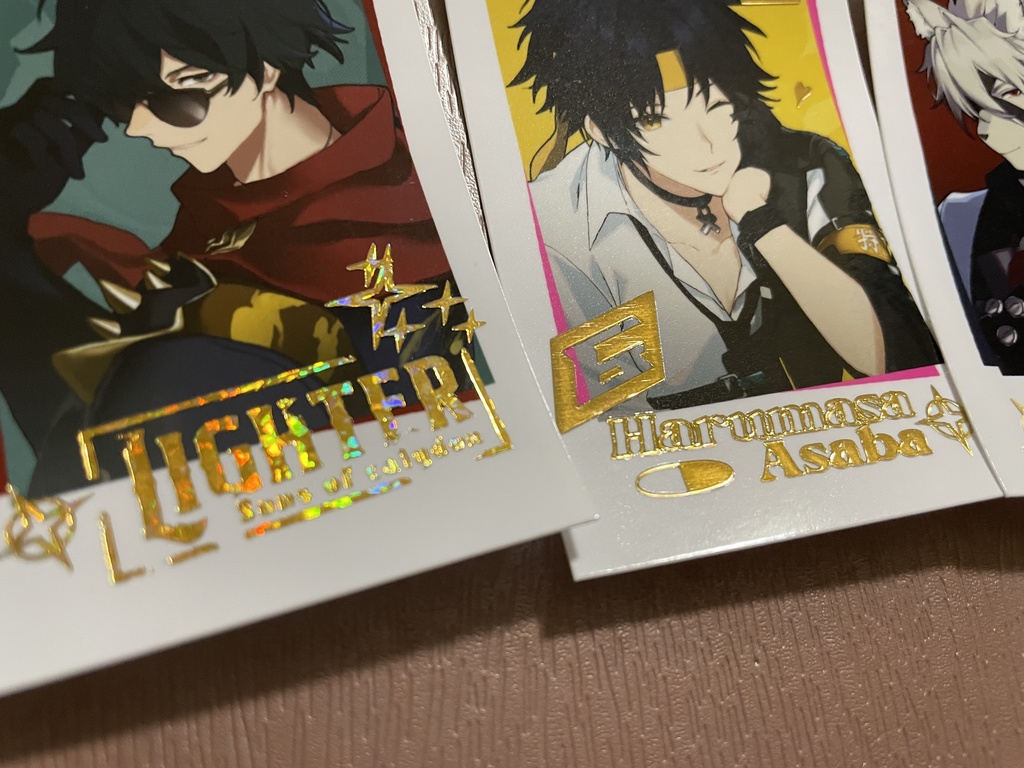 【再販 発送7月上旬】ZZZ箔押しフォトカードセット