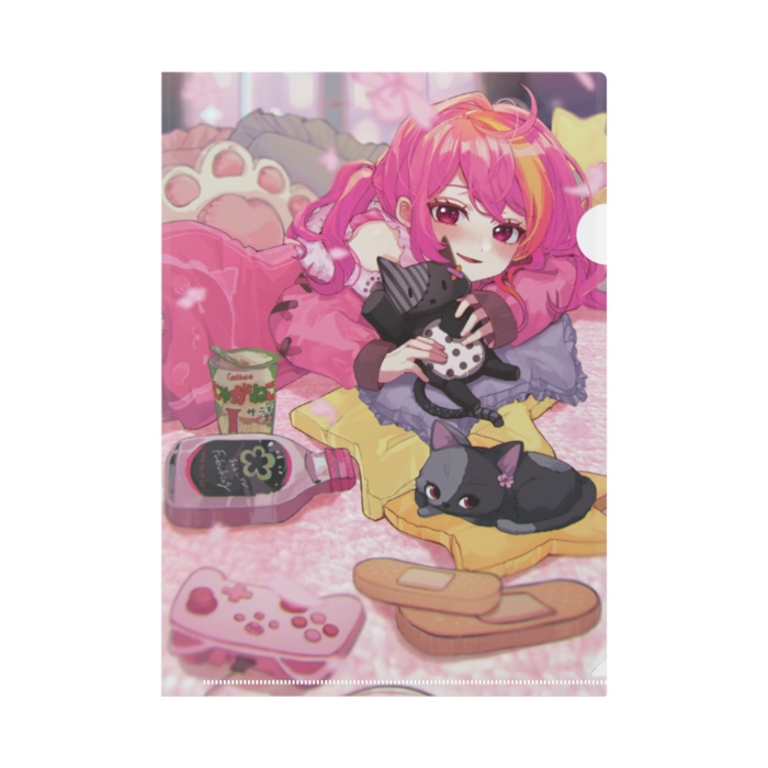 【V活動3周年】クリアファイル