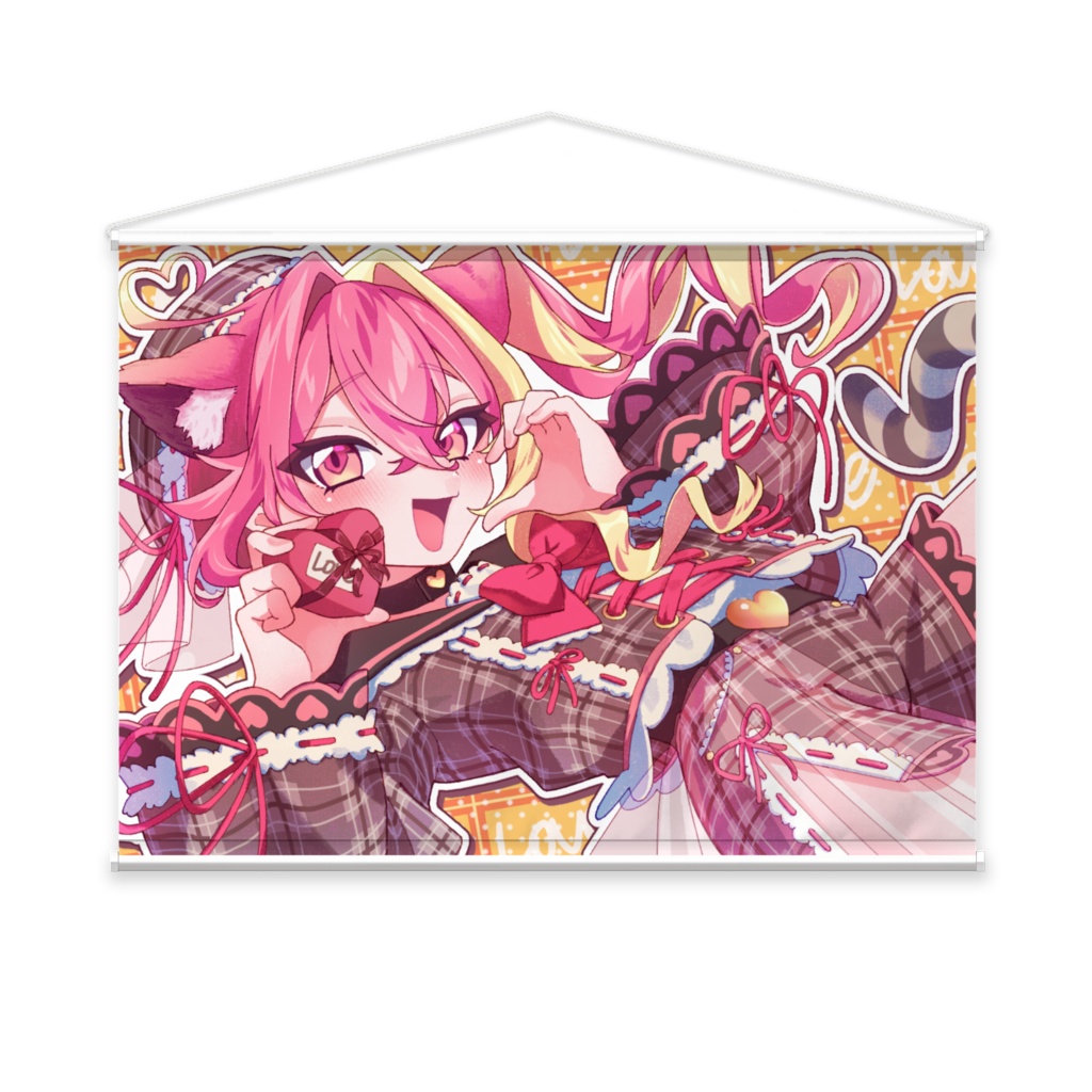 【バレンタイン】おっきいタペストリー