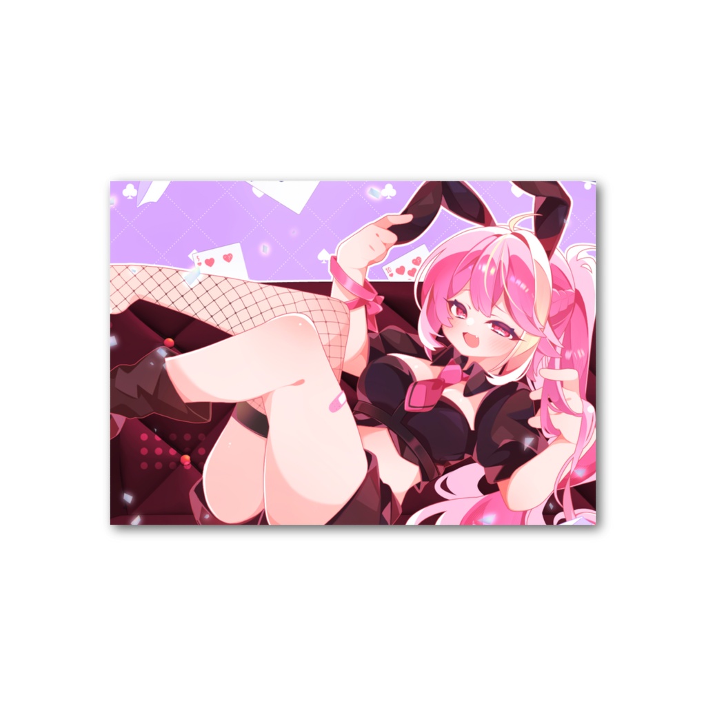 応援カード🐰8月分