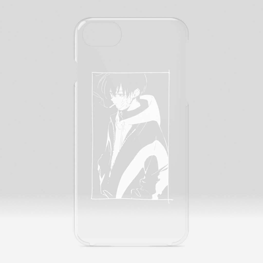 iPhoneケース(クリア) FUCA