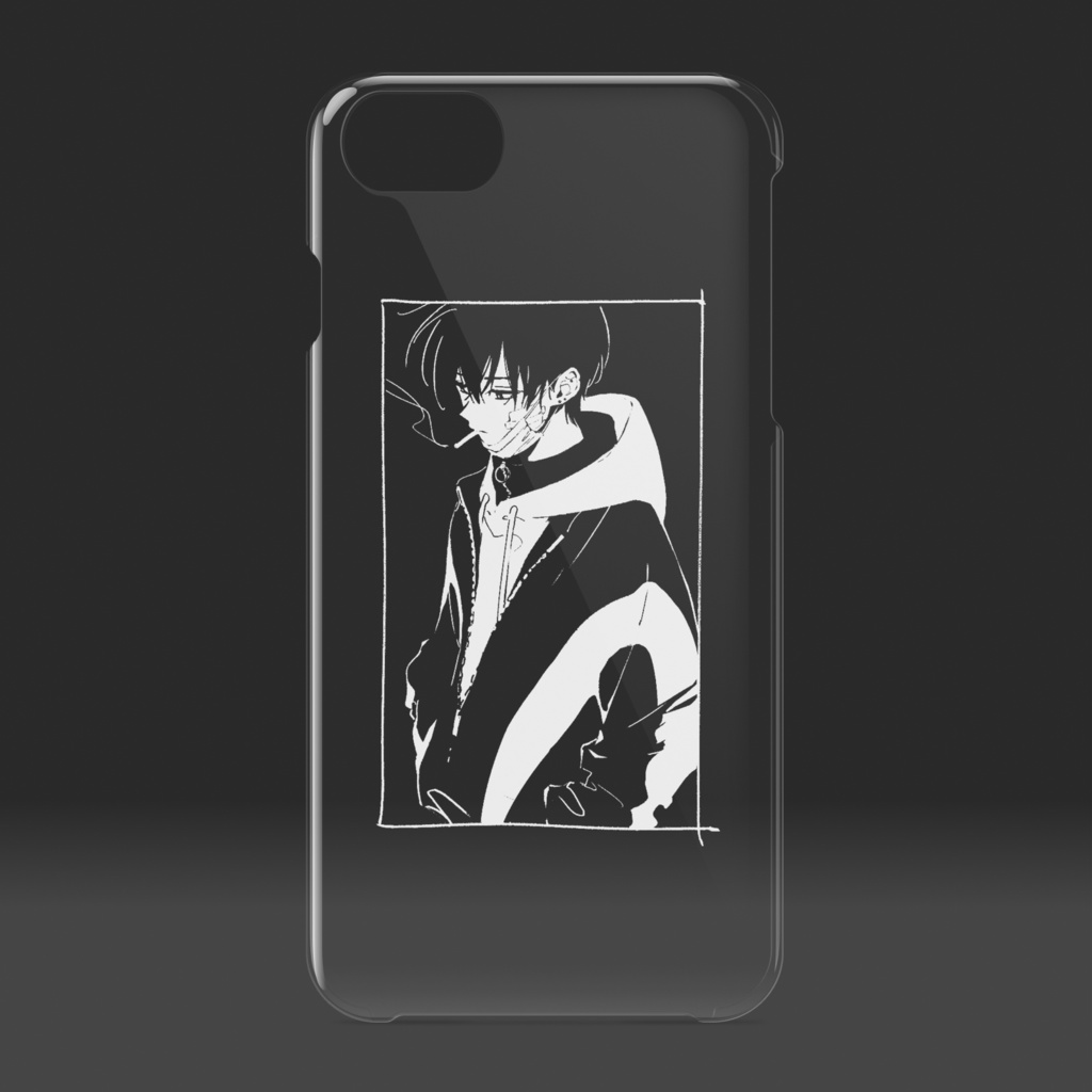 iPhoneケース(クリア) FUCA