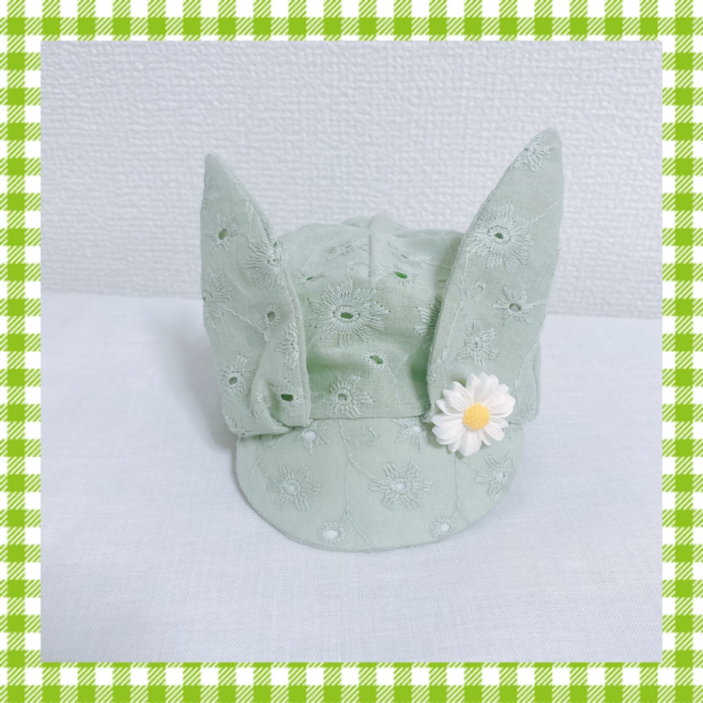 bunny cap - lace ver
