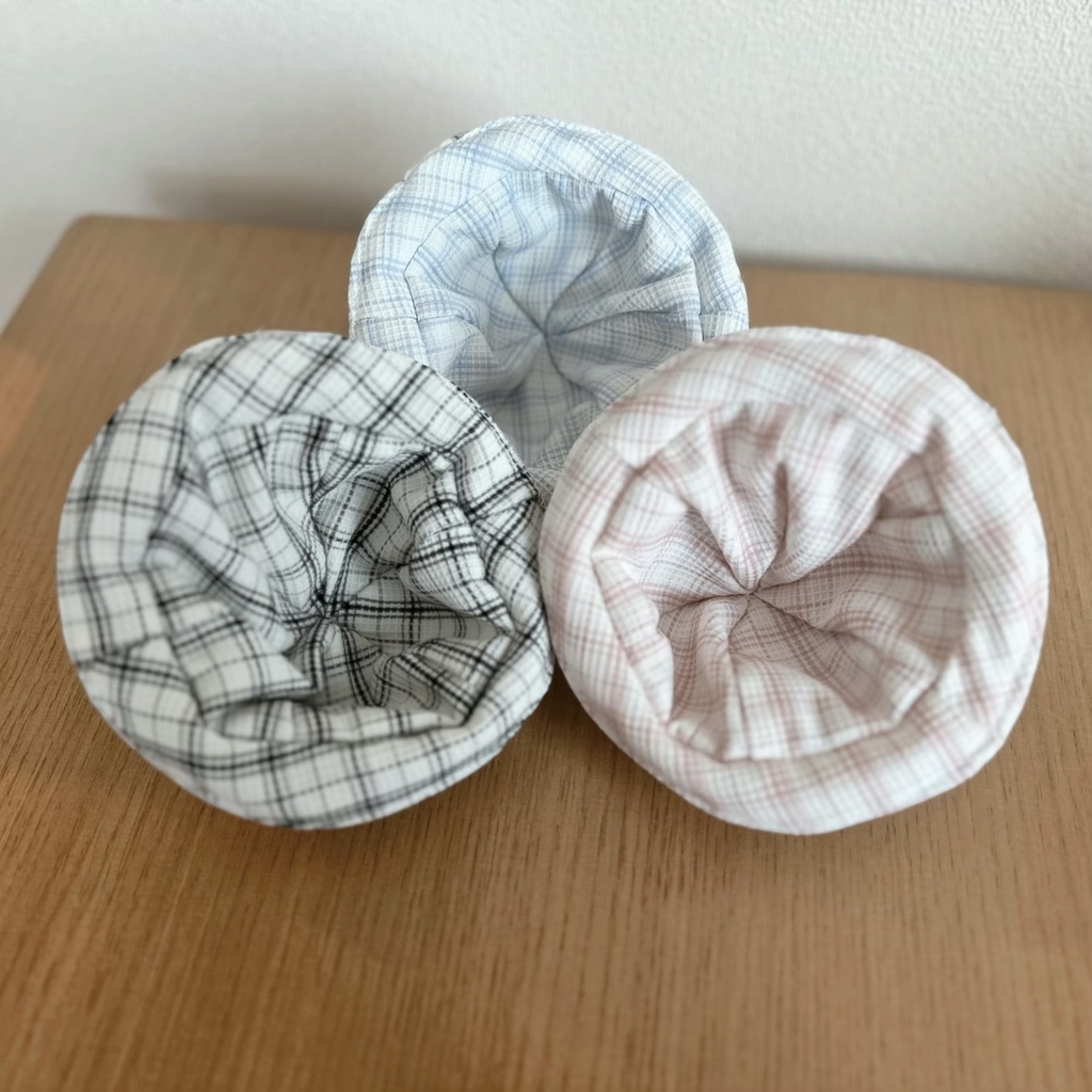 bear bucket hat - flower series