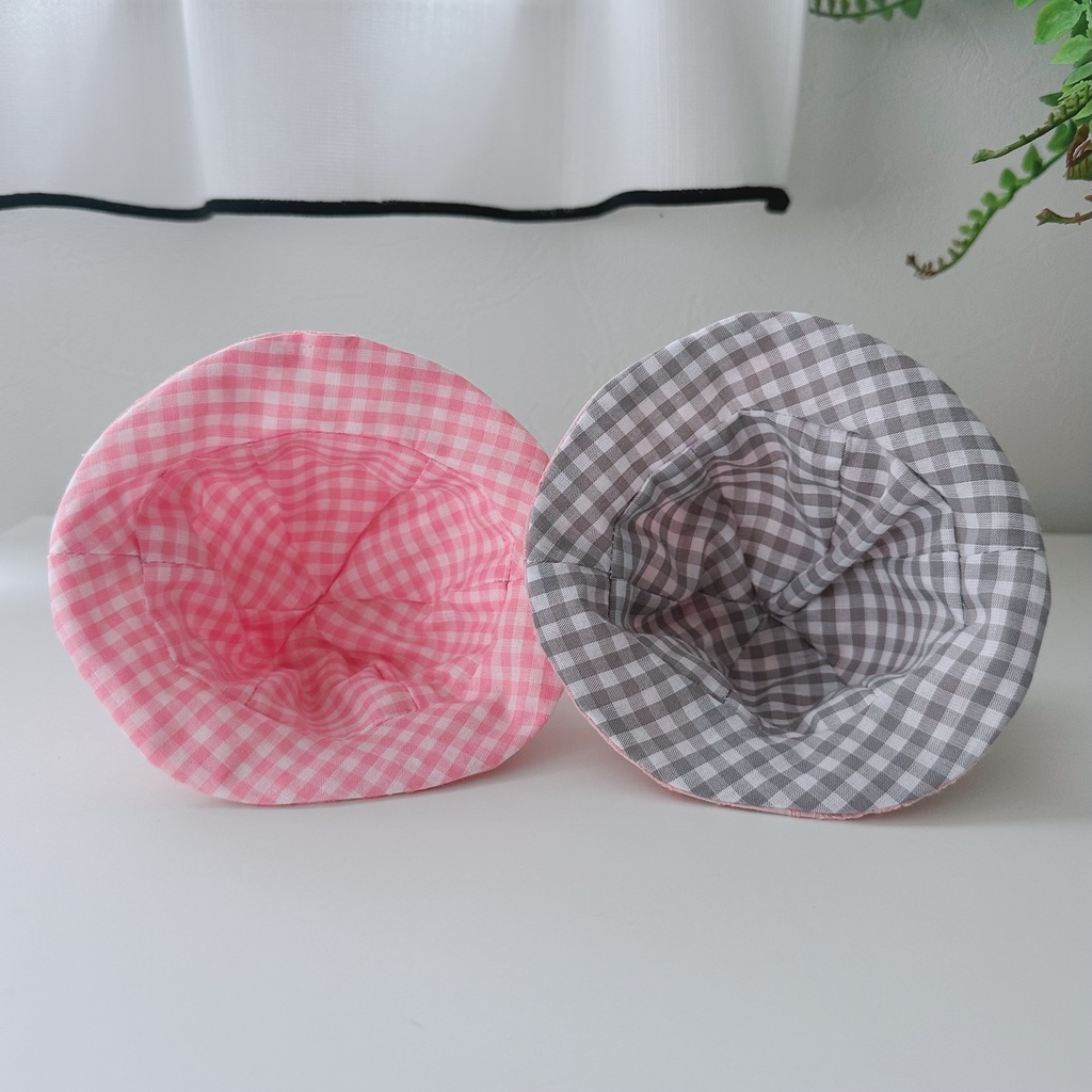 bear bucket hat - lace series -